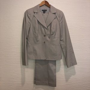 Ann Taylor creamy colored pant suit